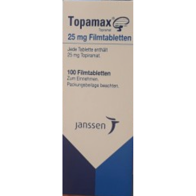 Купить Топамакс TOPAMAX 25 мг/100 таблеток  | Цена Топамакс .